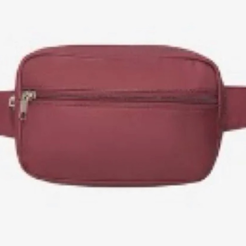 Summer & Rose Belt Bag in Wine